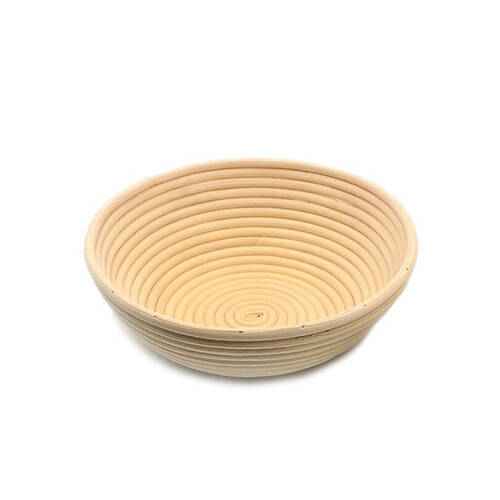 Brunswick Bakers Round Rattan 25cm Bread Banneton Basket