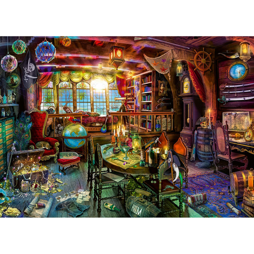 1000pc Ravensburger A Pirates Life Jigsaw Puzzle Adults