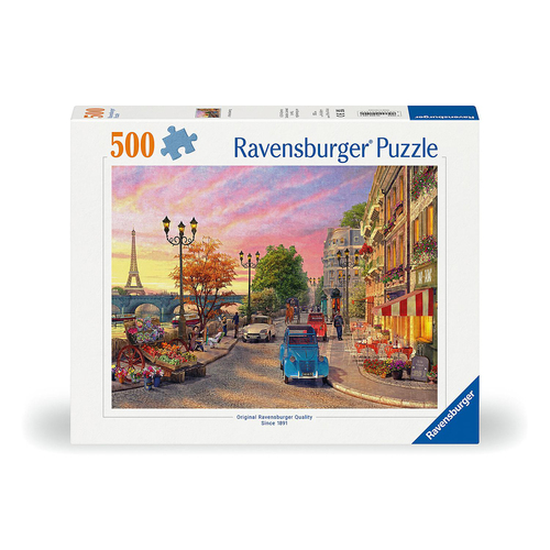 500pc Ravensburger A Paris Evening Landscape Jigsaw Puzzle 