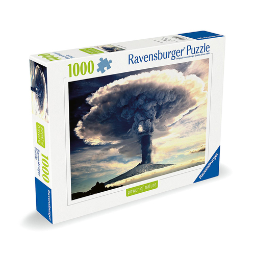 1000pc Ravensburger Mount Etna Volcano Adults Jigsaw Puzzle 