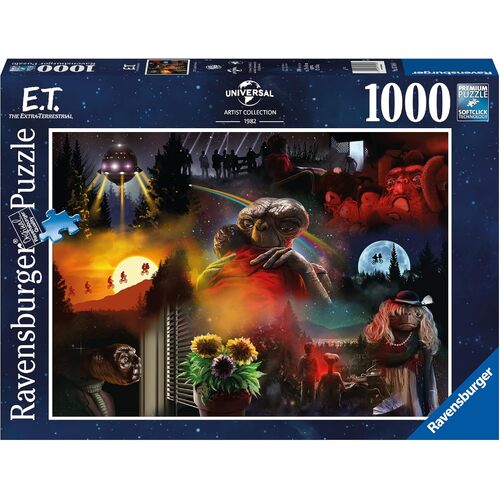 1000pc Ravensburger E T Family Jigsaw Puzzle 70x50cm