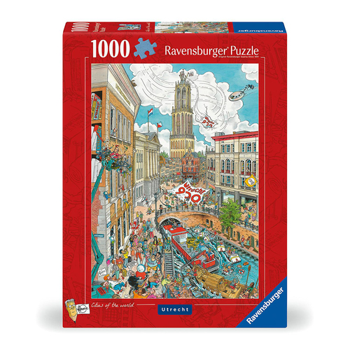 1000pc Ravensburger Utrecht Landscape Art Jigsaw Puzzle Set Adults