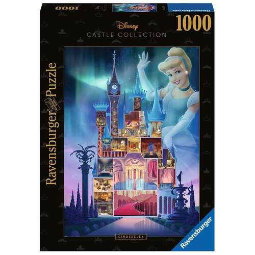 1000pc Ravensburger Disney Castles: Cinderella Family Jigsaw Puzzle 70x50cm