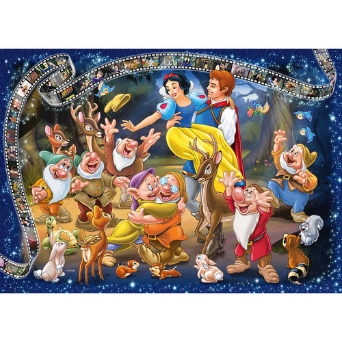 1000pc Ravensburger Disney Moments 1937 Snow White Jigsaw Puzzle 
