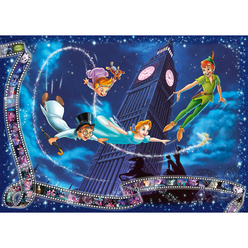 1000pc Ravensburger Disney Moments 1953 Peter Pan Jigsaw Puzzle 