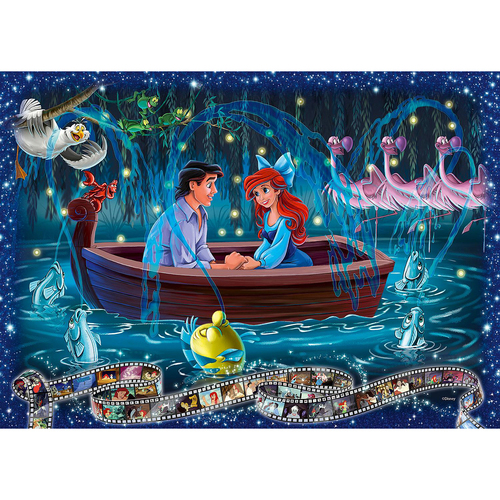 1000pc Ravensburger Disney Moments 1989 Little Mermaid Jigsaw Puzzle 