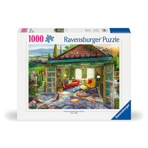 1000pc Ravensburger Tuscan Oasis Jigsaw Puzzle Set Adults