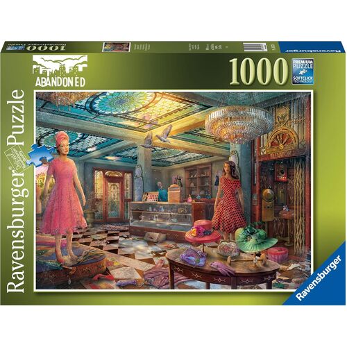 1000pc Ravensburger Deserted Department Store Family Jigsaw Puzzle 70x50cm