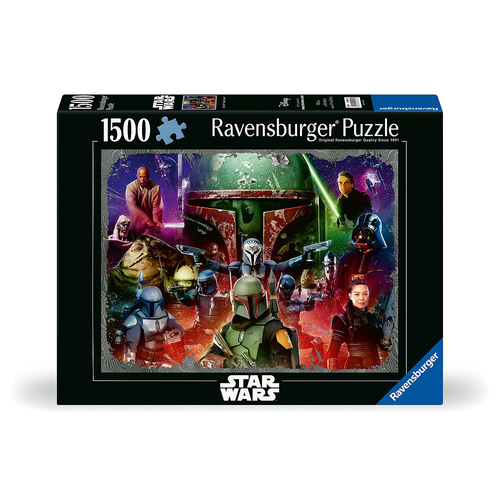1500pc Ravensburger Star Wars Boba Fett: Bounty Hunter Jigsaw Puzzle Set