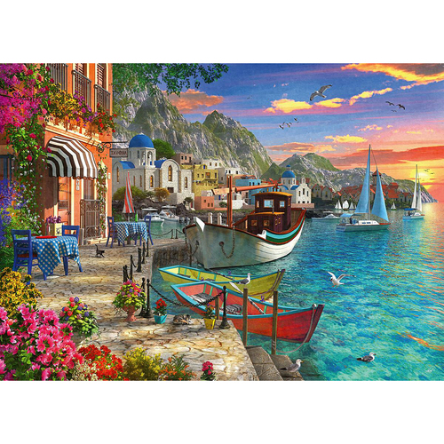1000pc Ravensburger Grandiose Greece Jigsaw Puzzle 