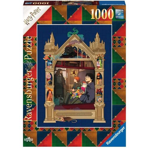1000pc Ravensburger Harry Potter The Way to Hogwarts Family Jigsaw Puzzle
