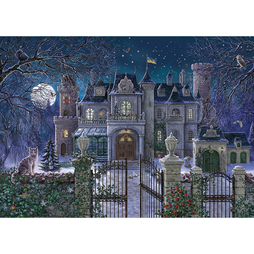 1000pc Ravensburger Christmas Villa Adults Jigsaw Puzzle 