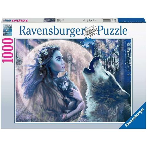 1000pc Ravensburger Moonlight Magic Family Jigsaw Puzzle 70x50cm