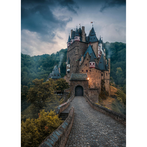 1000pc Ravensburger Eltz Castle Family Jigsaw Puzzle 70x50cm