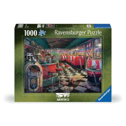 1000pc Ravensburger Decaying Diner Family Jigsaw Puzzle 70x50cm