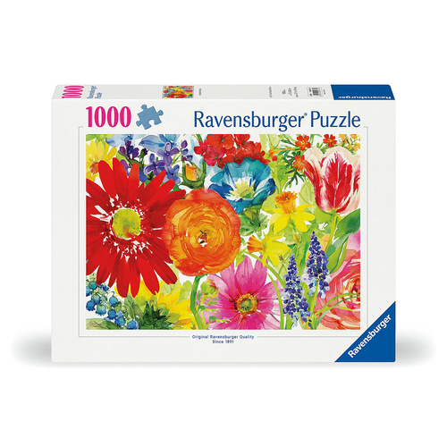 1000pc Ravensburger Abundant Blooms Jigsaw Puzzle 