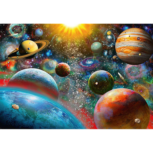 1000pc Ravensburger Planets Solar System Family Jigsaw Puzzle 