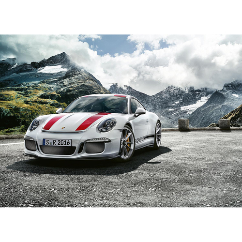 1000pc Ravensburger Porsche 911R Family Jigsaw Puzzle 70x50cm