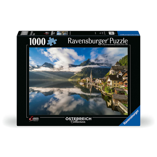 1000pc Ravensburger Legendary Hallstatt Adults Jigsaw Puzzle 