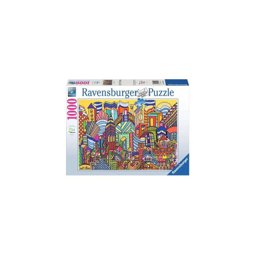 1000pc Ravensburger Boston 2189 Family Jigsaw Puzzle 