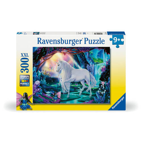 300pc Ravensburger Crystal Unicorn Jigsaw Puzzle XXL 49x36cm Kids 9y+