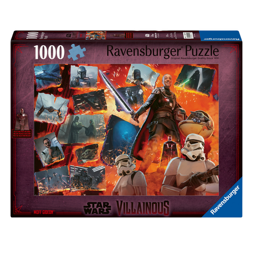 1000pc Ravensburger Star Wars Moff Gideon Fig 68x48cm Puzzle 14y+