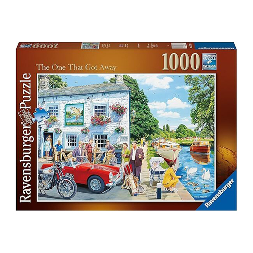 1000pc Ravensburger The One That Got Away! Adults Jigsaw Puzzle 