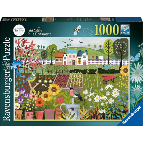 1000pc Ravensburger Garden Allotment Jigsaw Puzzle 