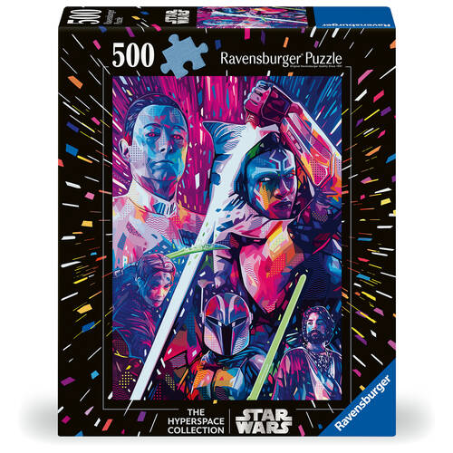 500pc Ravensburger Star Wars Ahsoka Jigsaw Puzzle 36x49cm 12y+