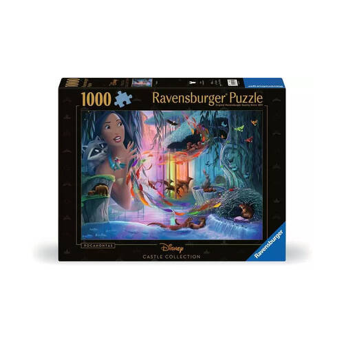 1000pc Ravensburger Disney Castle Pocahontas Jigsaw Puzzle 70x50cm 14y+