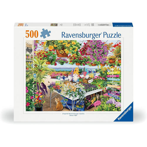 500pc Ravensburger Glorious Garden Center Puzzle Wooden Premium Jigsaw
