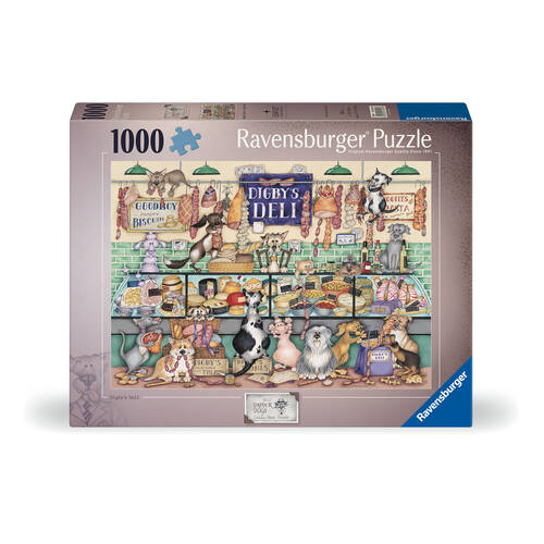1000pc Ravensburger Digby's Deli Jigsaw Puzzle 70x50cm 14y+