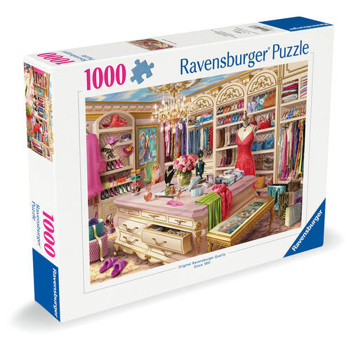 1000pc Ravensburger The Coveted Closet Jigsaw Puzzle 70x50cm 14y+
