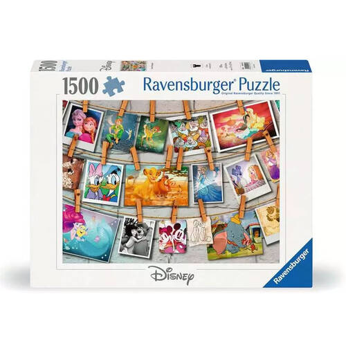 1500pc Ravensburger Disney Photographs Jigsaw Puzzle 14y+