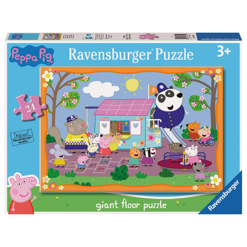 24pc Ravensburger Peppa Pig Clubhouse Giant Floor Jigsaw Puzzle 3y+