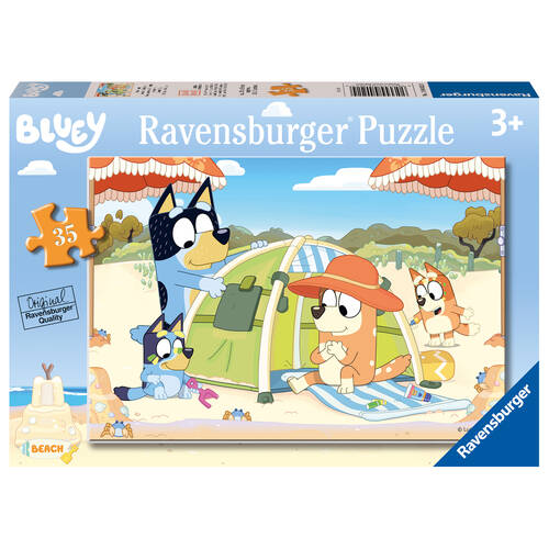 35pc Ravensburger Bluey Beach Jigsaw Puzzle Set 4y+