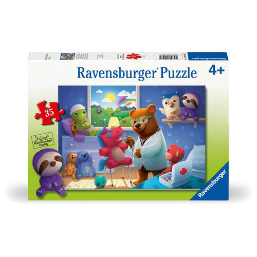 35pc Ravensburger Stuffed Animal Hospital Jigsaw Puzzle 4y+