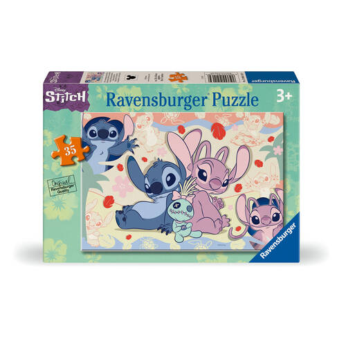 35pc Ravensburger Disney Stitch Jigsaw Puzzle 0.2x28.1cm Kids 3y+