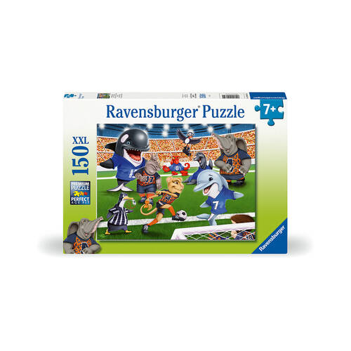 150pc Ravensburger Soccer Field Flair Jigsaw Puzzle 49x36cm 7y+