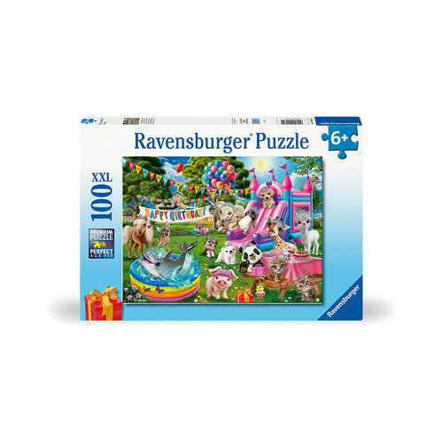 100pc Ravensburger Tiara Birthday Party Jigsaw Puzzle 49x36cm 6y+