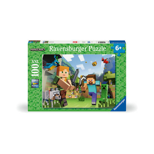 100pc Ravensburger WT Minecraft Jigsaw Puzzle 49x36cm 6y+