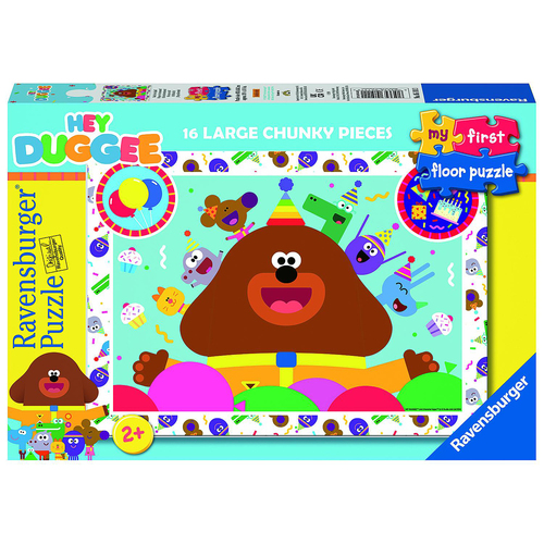 16pc Ravensburger Hey Duggee My First Floor Jigsaw Puzzle 49x36cm 2y+