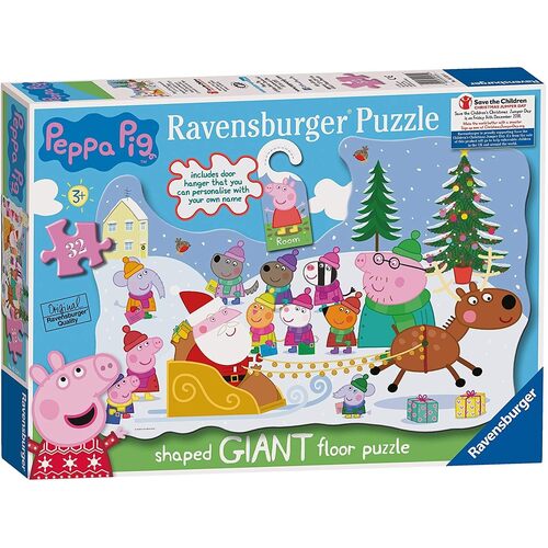 24pc Ravensburger Peppa Pig Shaped Christmas Jigsaw Puzzle 3y+
