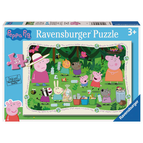 35pc Ravensburger Peppa Pig Floor Jigsaw Puzzle 4y+