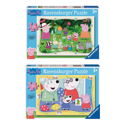 Ravensburger Peppa Pig/Peppa Is Back Floor Jigsaw Puzzle Combo Set 4y+