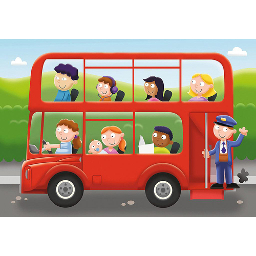 5pc Ravensburger Travel Far My First Jigsaw Puzzle 2 3 4 18m+