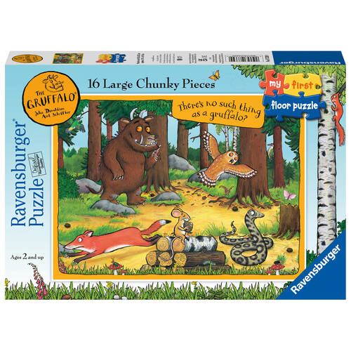 16pc Ravensburger My First Floor Puzzle The Gruffalo 2-3y