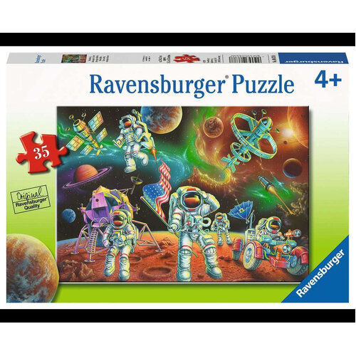35pc Ravensburger Moon Landing Jigsaw Puzzle 30x21cm 4y+
