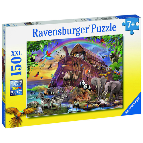 150pc Ravensburger Boarding the Ark Jigsaw Kids/Childrens Puzzle 7Y+
