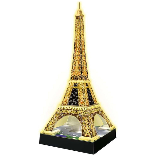 216pc Ravensburger Eiffel Tower at Night 3D Jigsaw Puzzle 10+